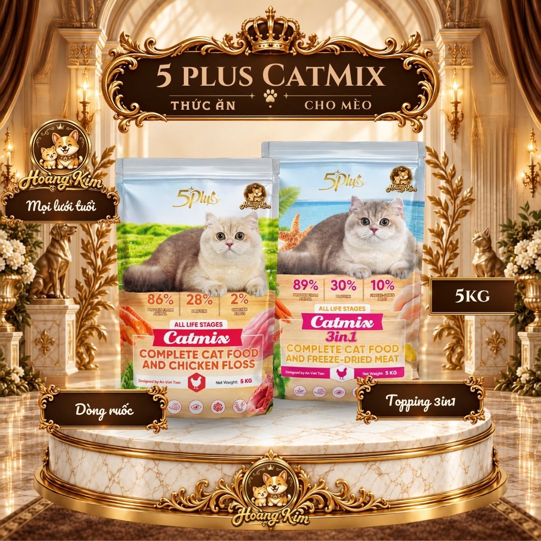 5Plus Catmix - Hạt cho Mèo