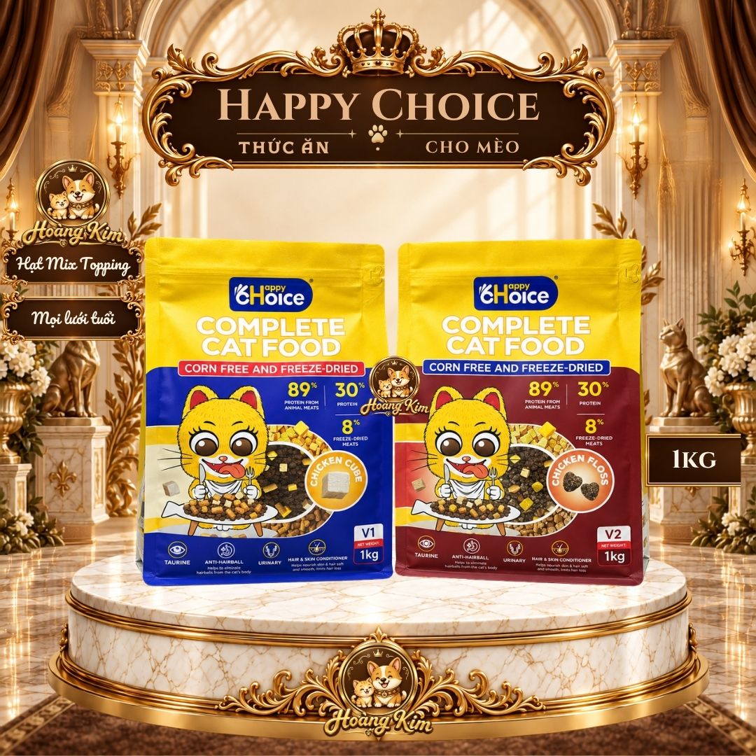 Happy Choice - Hạt cho Mèo