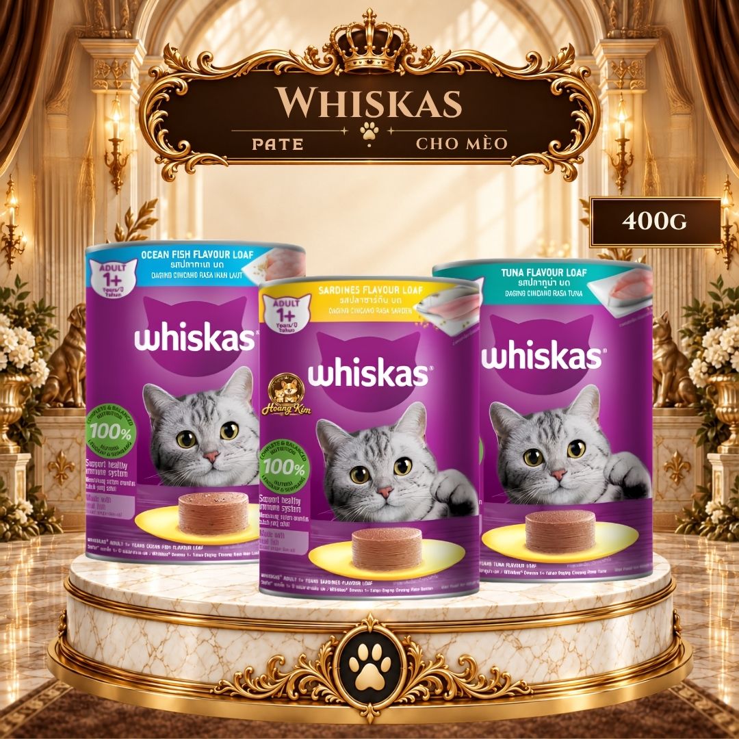 Whiskas - Pate lon 400g cho Mèo